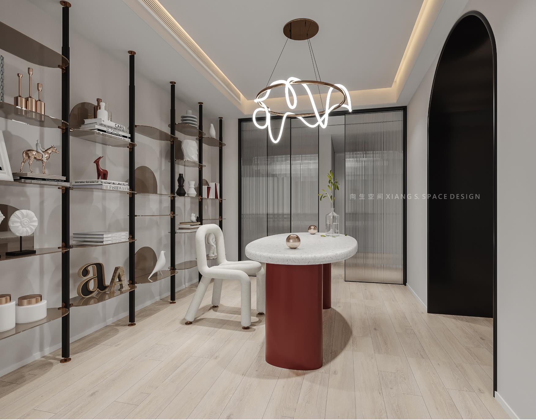 厦门 200㎡光影艺术居所,解读向淑捷设计作品-42