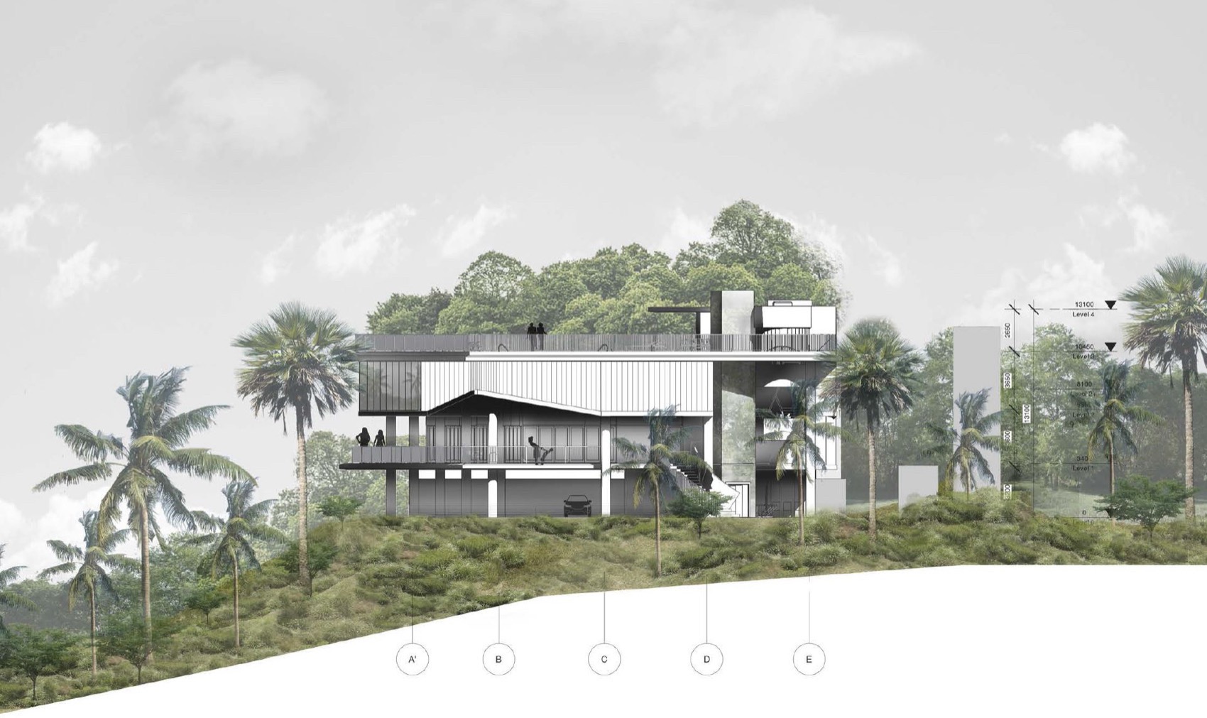 绿角植物园住宅楼丨MUA Architecture Placemaking-64