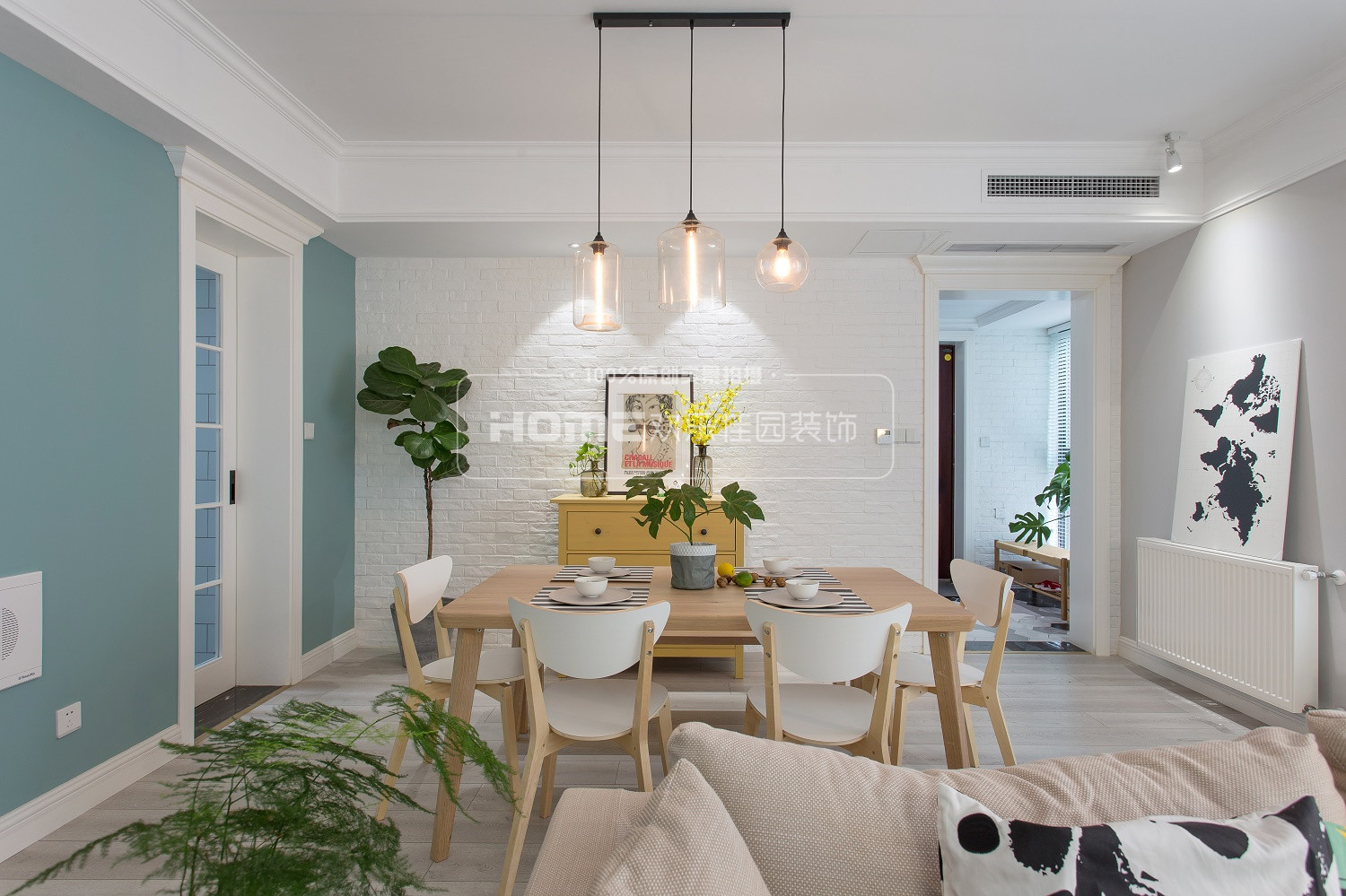 成都 130㎡北欧风家居,舒适自然、细节精致-27