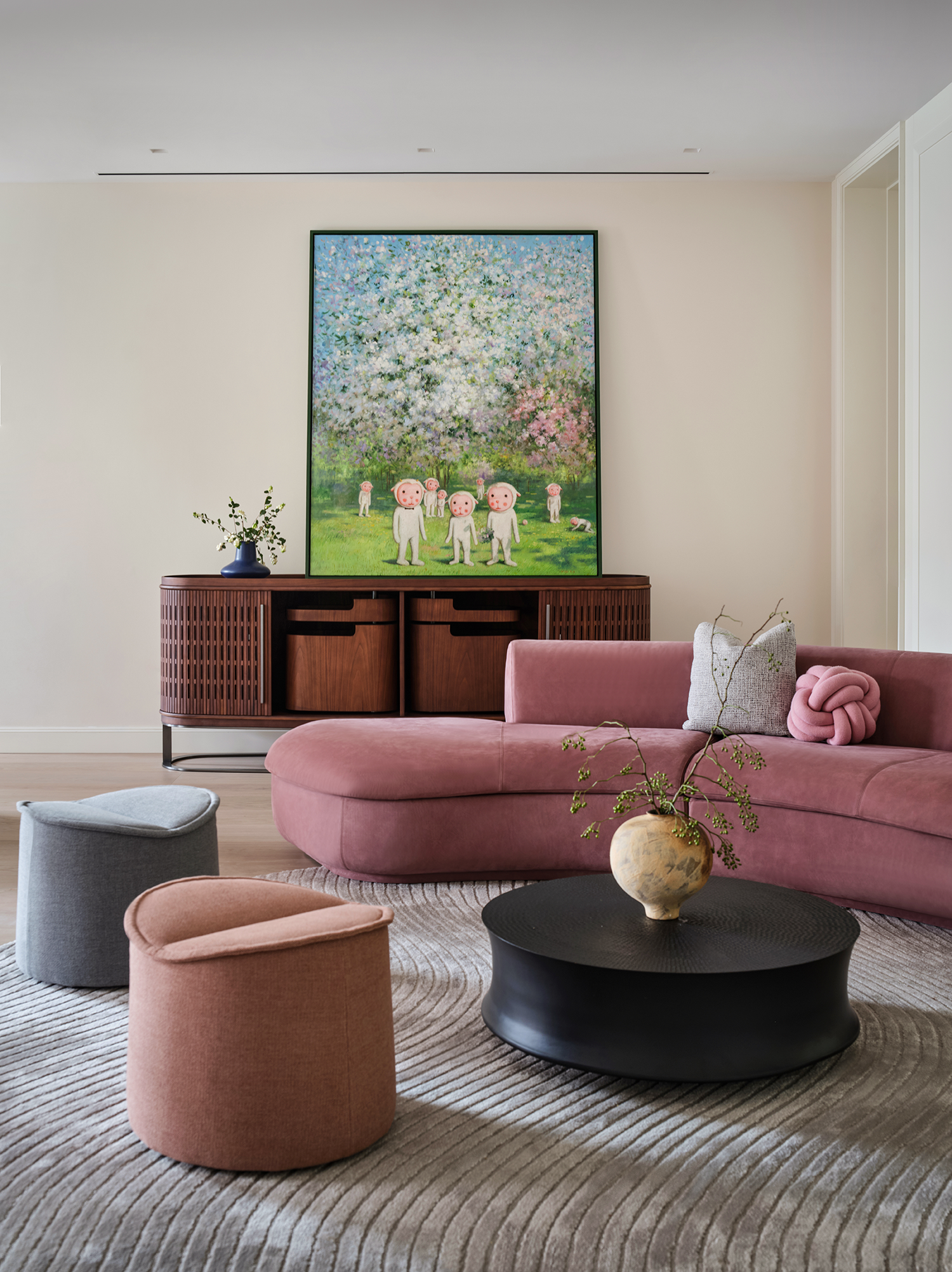 四川成都·锦官新城1000㎡ 森系自然住宅设计丨中国成都丨STUDIO.Y室内设计事务所-81