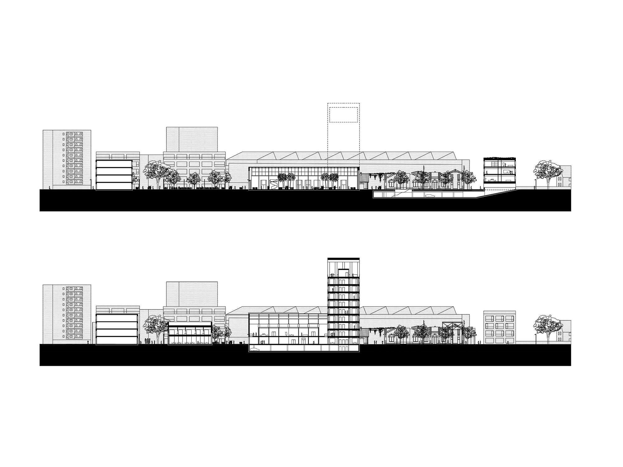 2025 年波兰 Dąbrowa Górnicza 城市中心概念设计-16