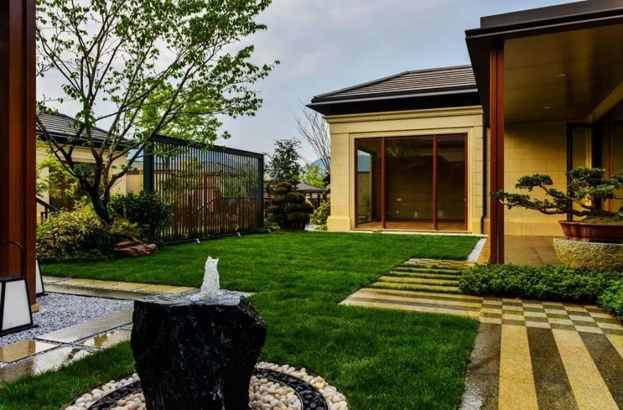 草月流打造禅意庭院,呈现现代生活雅致空间-12