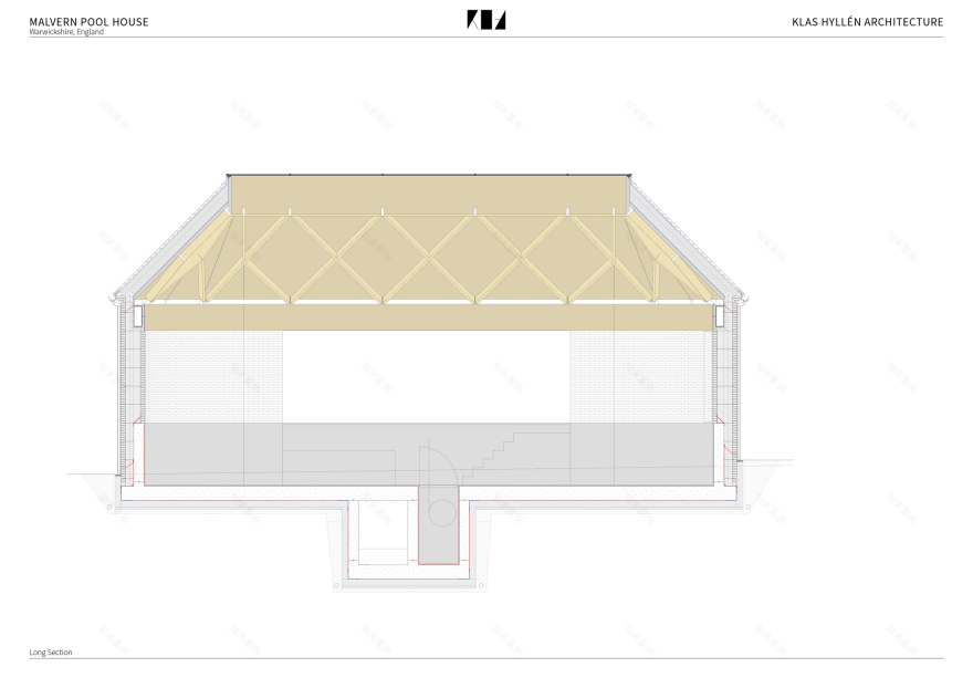 莫尔文泳池房丨英国丨Klas Hyllén Architecture-19
