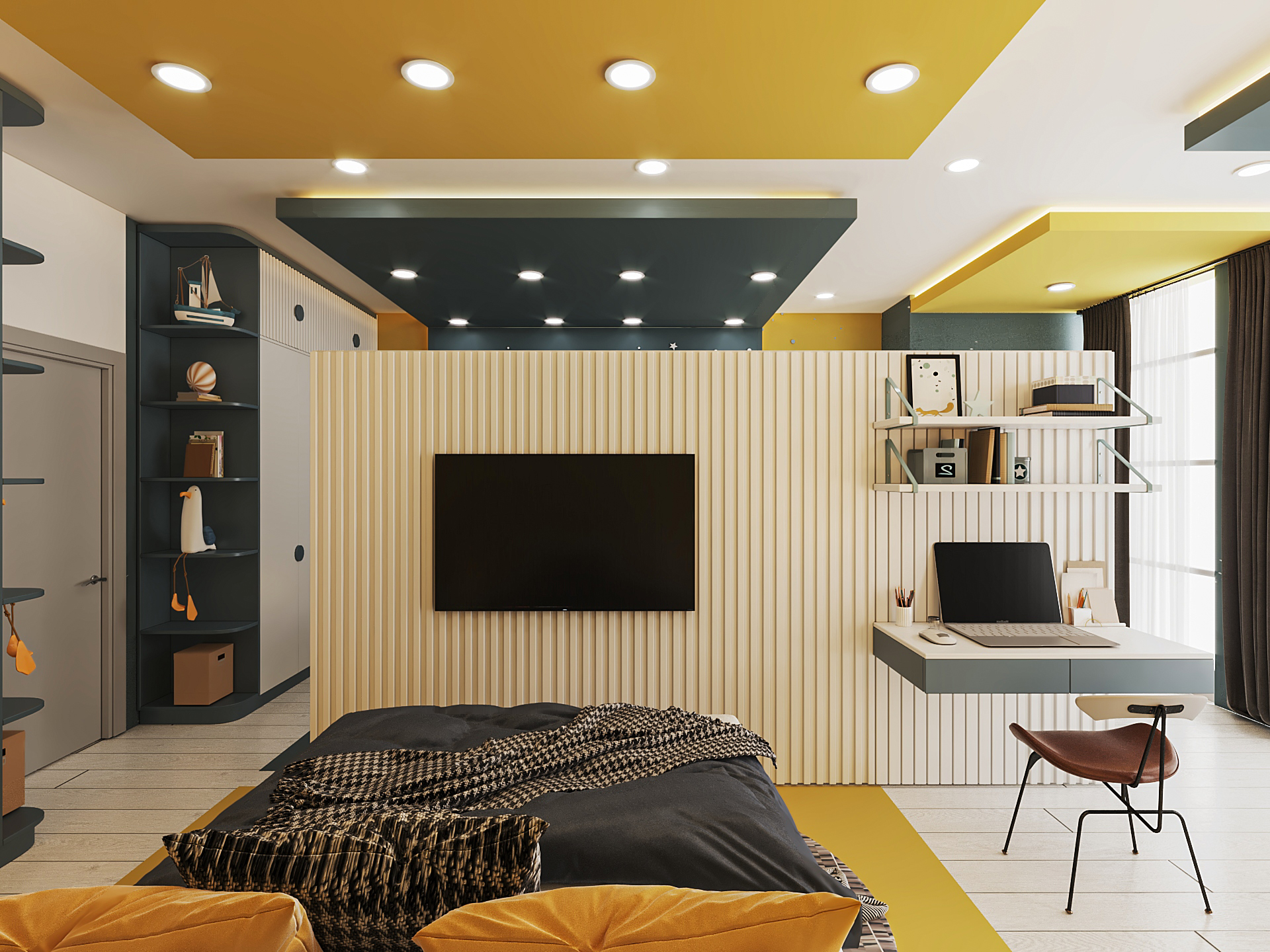 融合功能的卧室设计丨Selim Senin,Alev Doru,Rahman Kebic-28