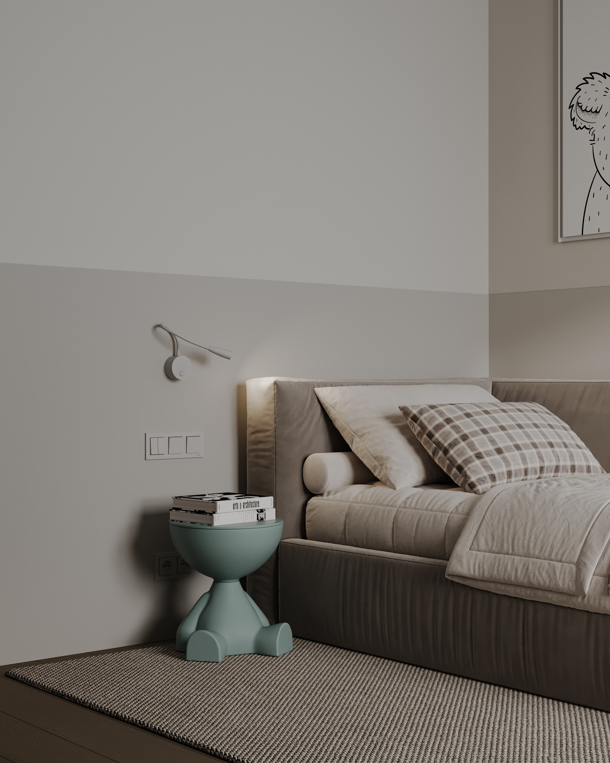 проект квартиры в ЖК "Sydney Sity" 80м2-18