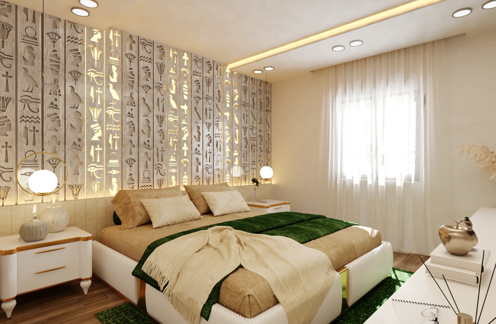 古埃及风格房间设计-8