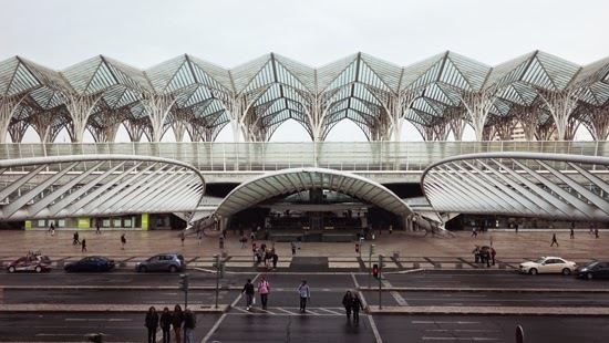 里斯本城市交通换乘中心丨葡萄牙里斯本丨圣地亚哥·卡拉特拉瓦(Santiago Calatrava)-3
