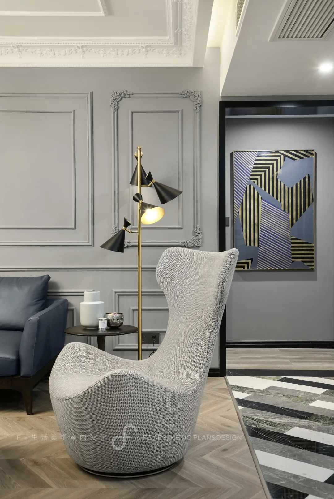 现代法式新贵,君望墅的优雅艺术空间-6