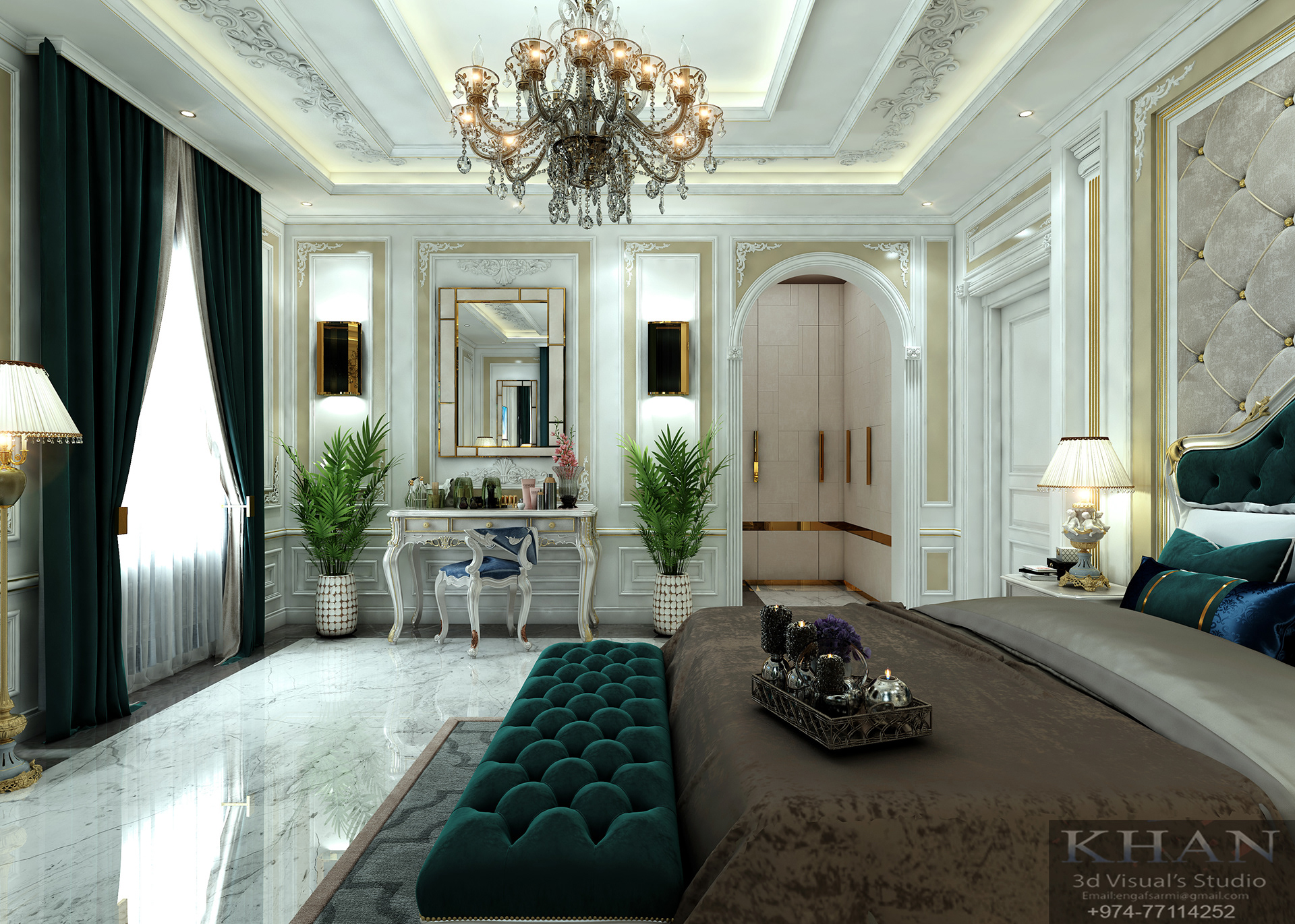 别墅内部丨卡塔尔多哈丨AFSAR KHAN-11