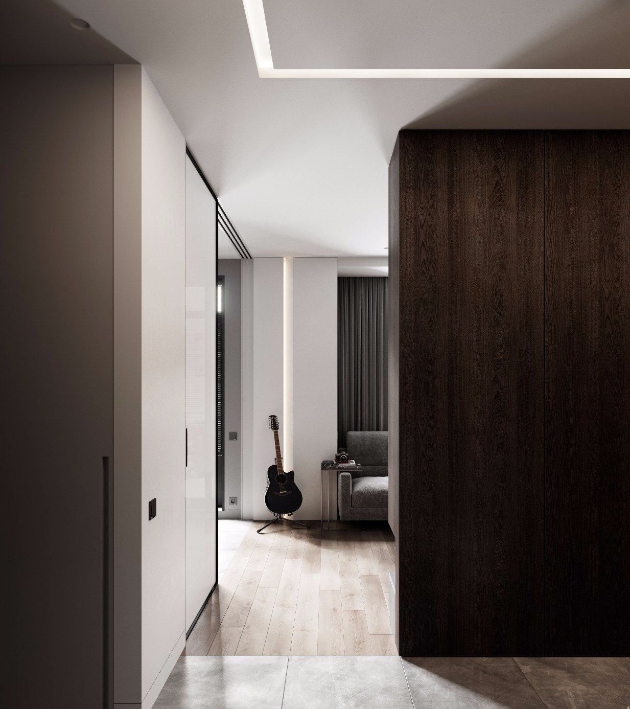 圣彼得堡 65㎡简约卧室设计丨俄罗斯圣彼得堡-27