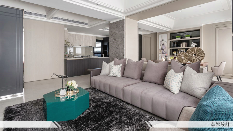 106㎡现代风住宅  苡希创意设计-8