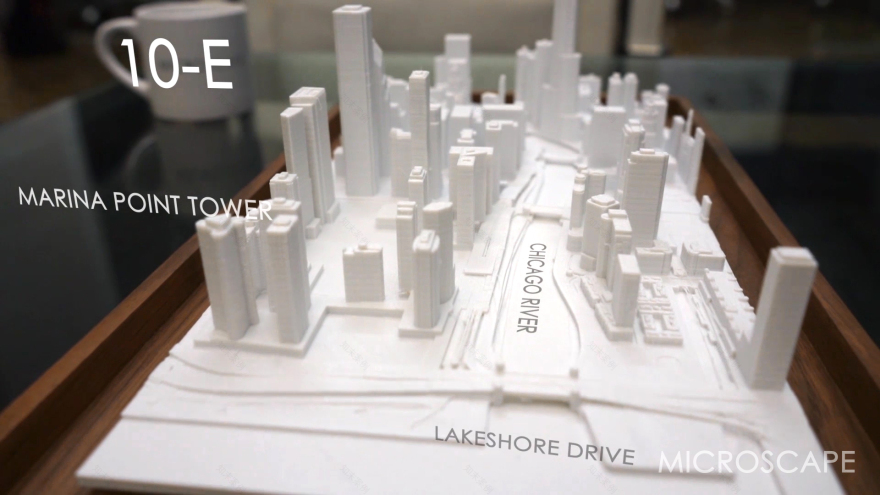 微缩城市景观 | 芝加哥 Downtown Collection-24