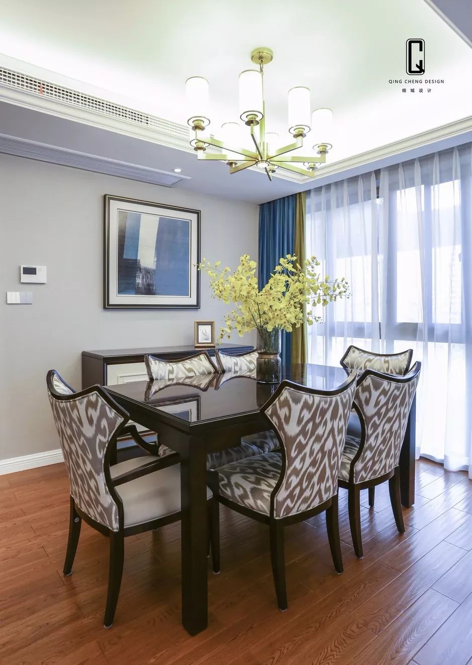 《春风十里》蓝黄搭配，自然简约，体现生活热爱-63