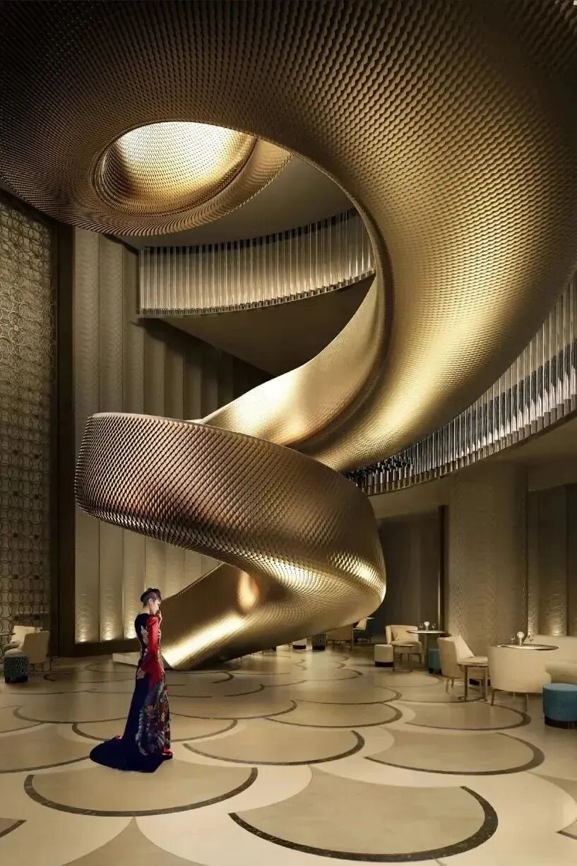 香港全新超级豪宅「天御 THE LEGACY」法式餐厅丨中国香港丨法国设计师Jean  Louis Deniot-13