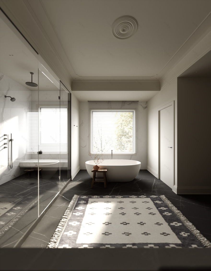 新泽西450平方米住宅室内设计丨美国新泽西丨ADD DESIGN-50