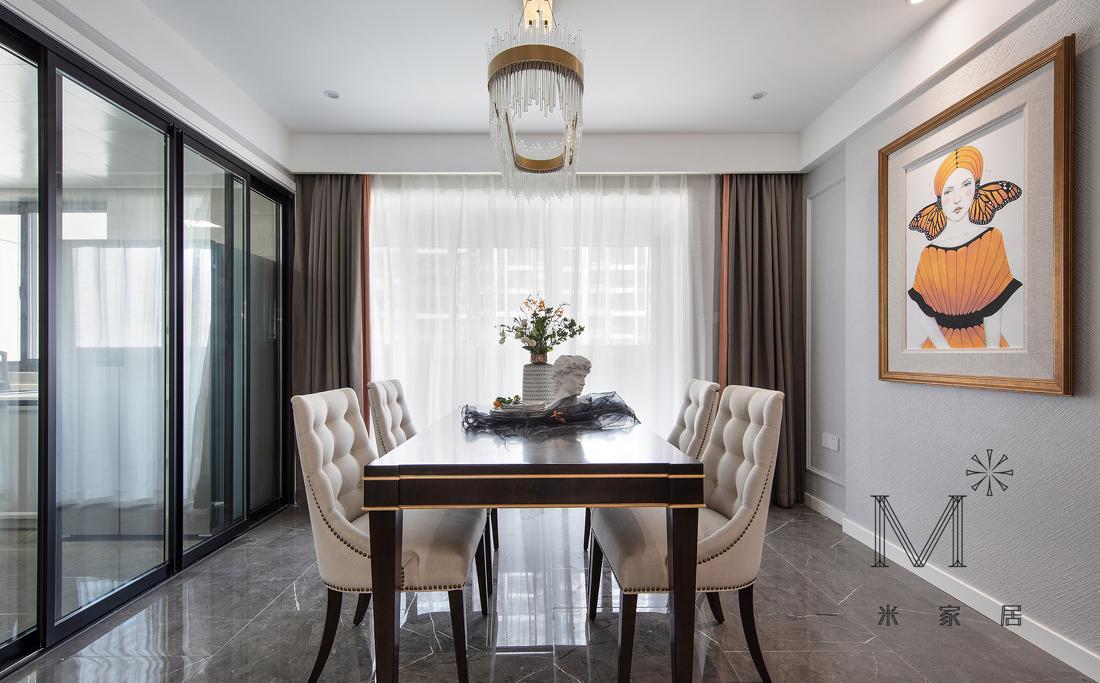平层丨【一米家居】优雅演绎法 140m²现代美-5