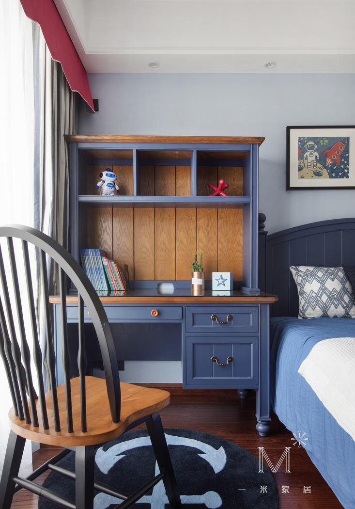 公寓丨【一米家居】篱居 160m² 摩登美式-12