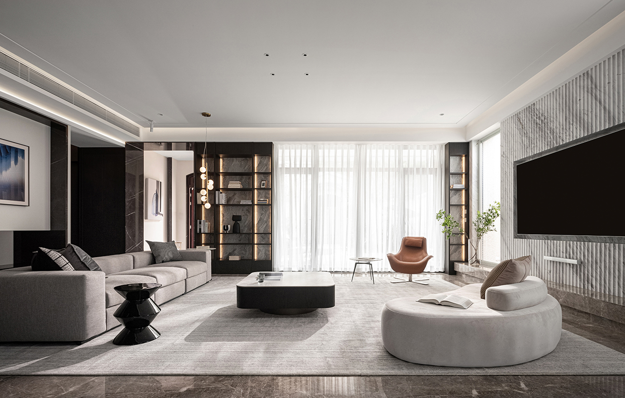 绿城玫瑰园·和光同尘丨中国淄博丨观享际SKH室内设计-6