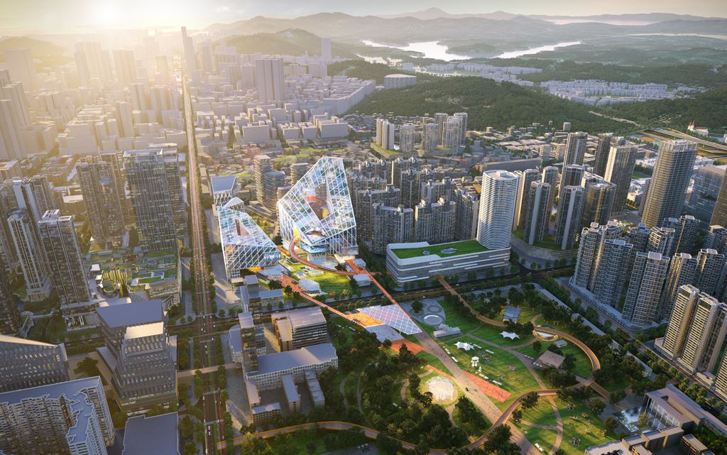 宝安创业路商务大道策划及城市设计国际咨询丨中国深圳-58