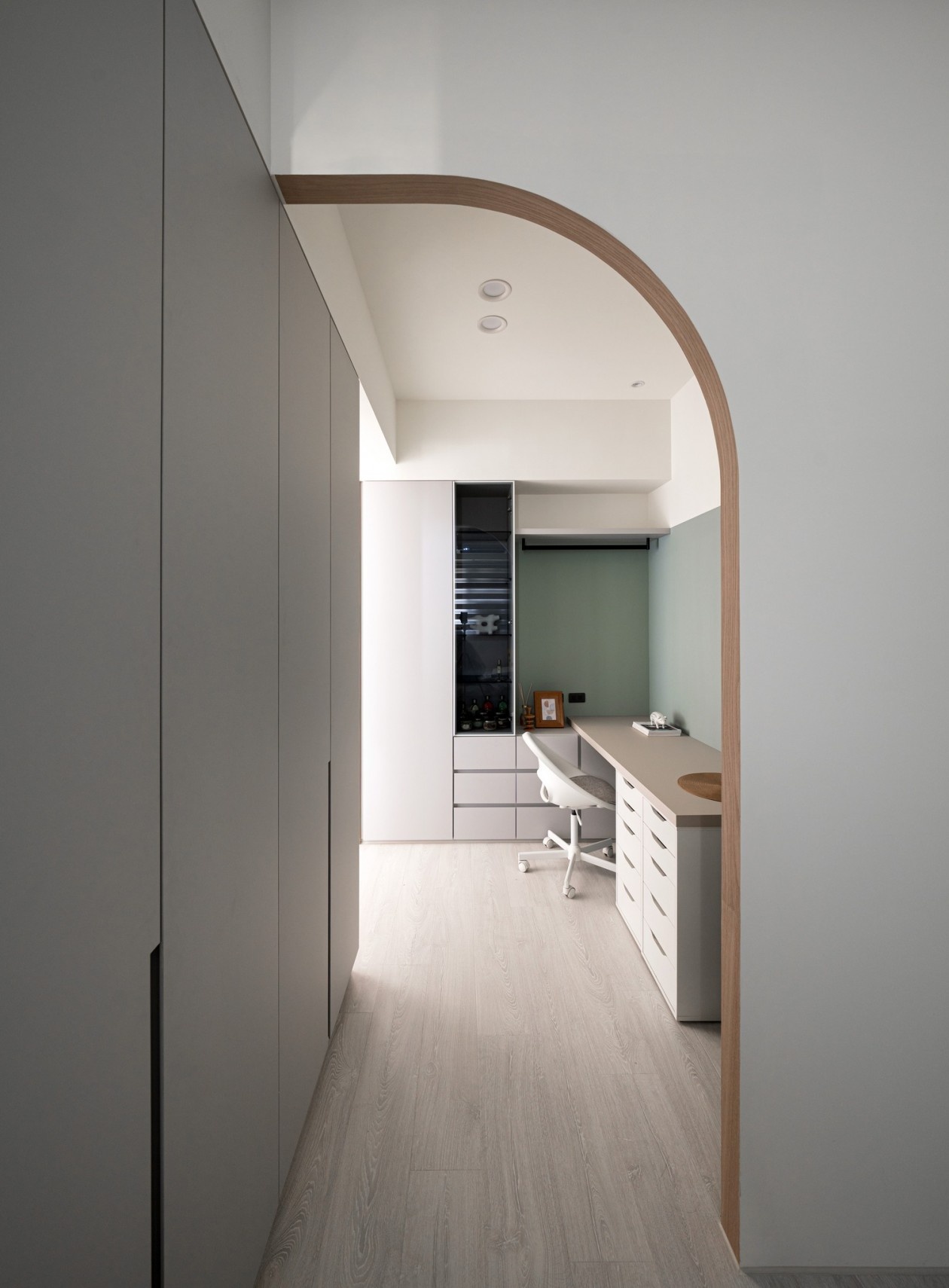 治愈奶茶色，一家人的冬日暖驿 | 筑悦空间设计-9