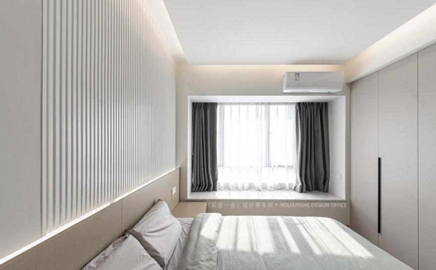 120 平现代质感极简之家-128