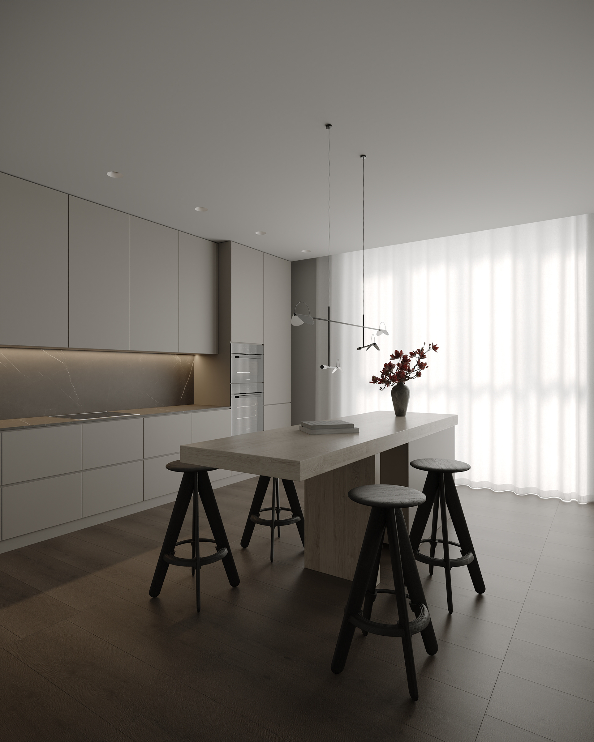 Serene Minimalism | Interior Visualization-4