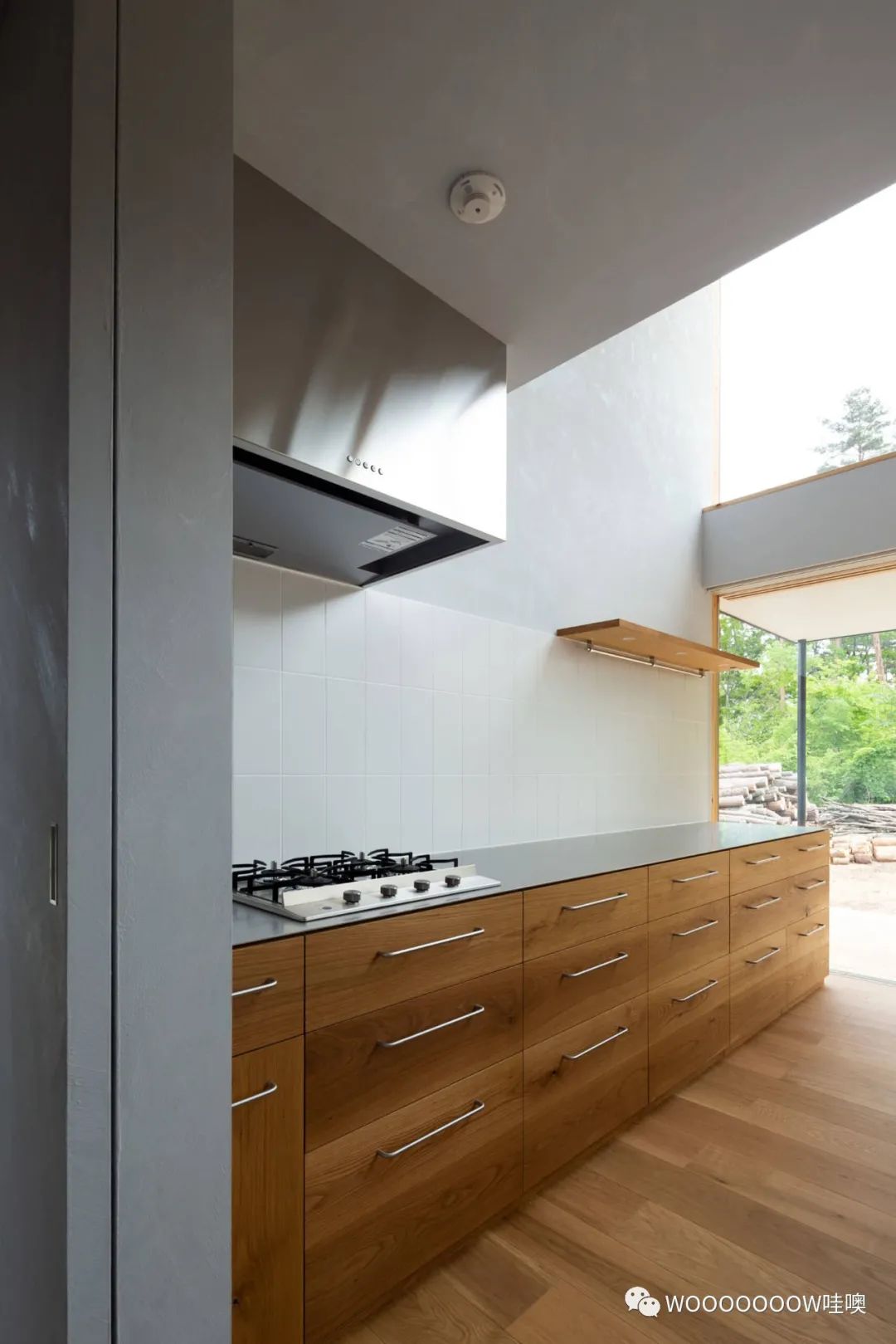 日本长野 Hotakaariake 住宅 | 室内外无缝对接-12