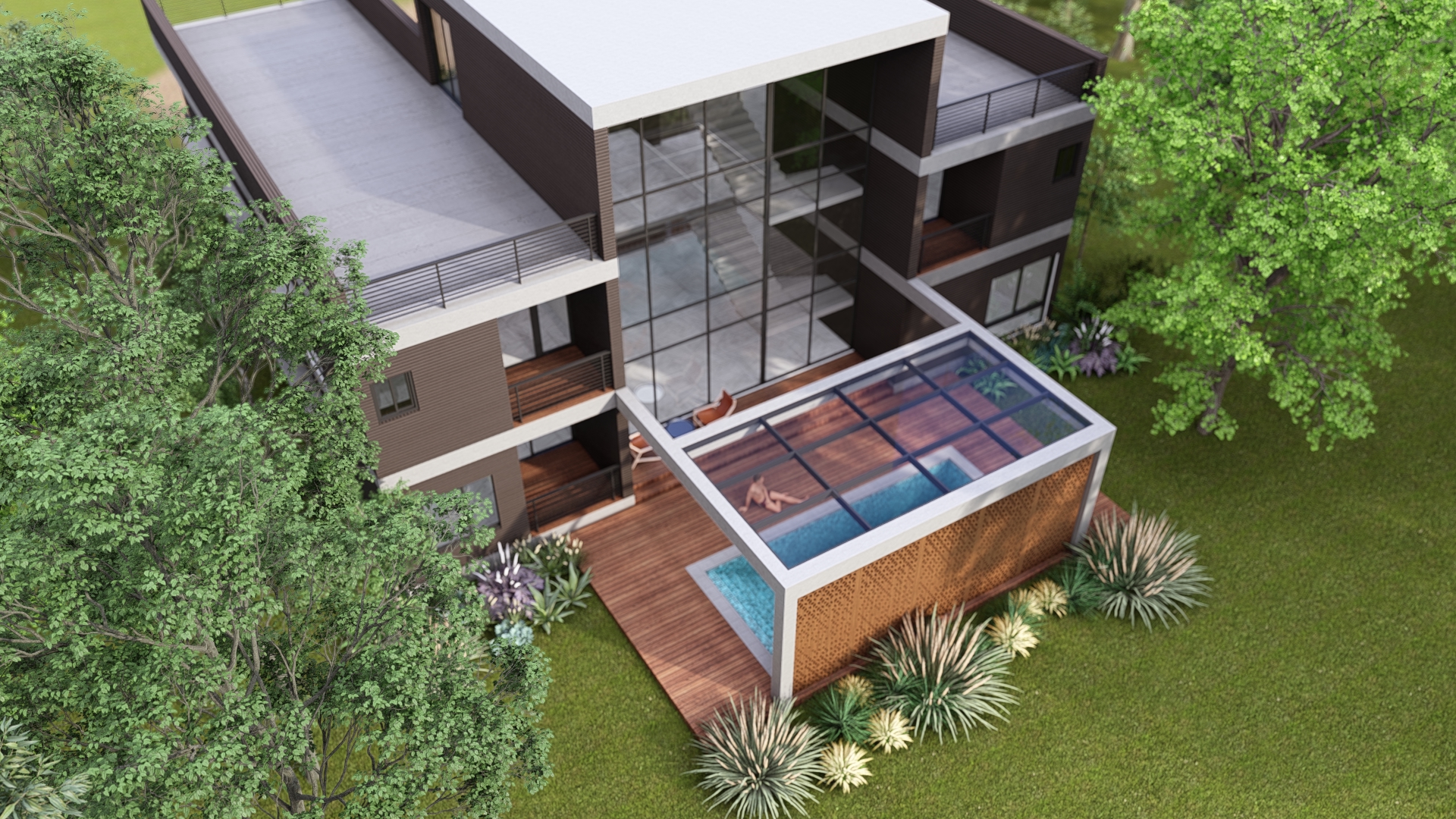 复式房屋设计丨Khetro Sthapati-15