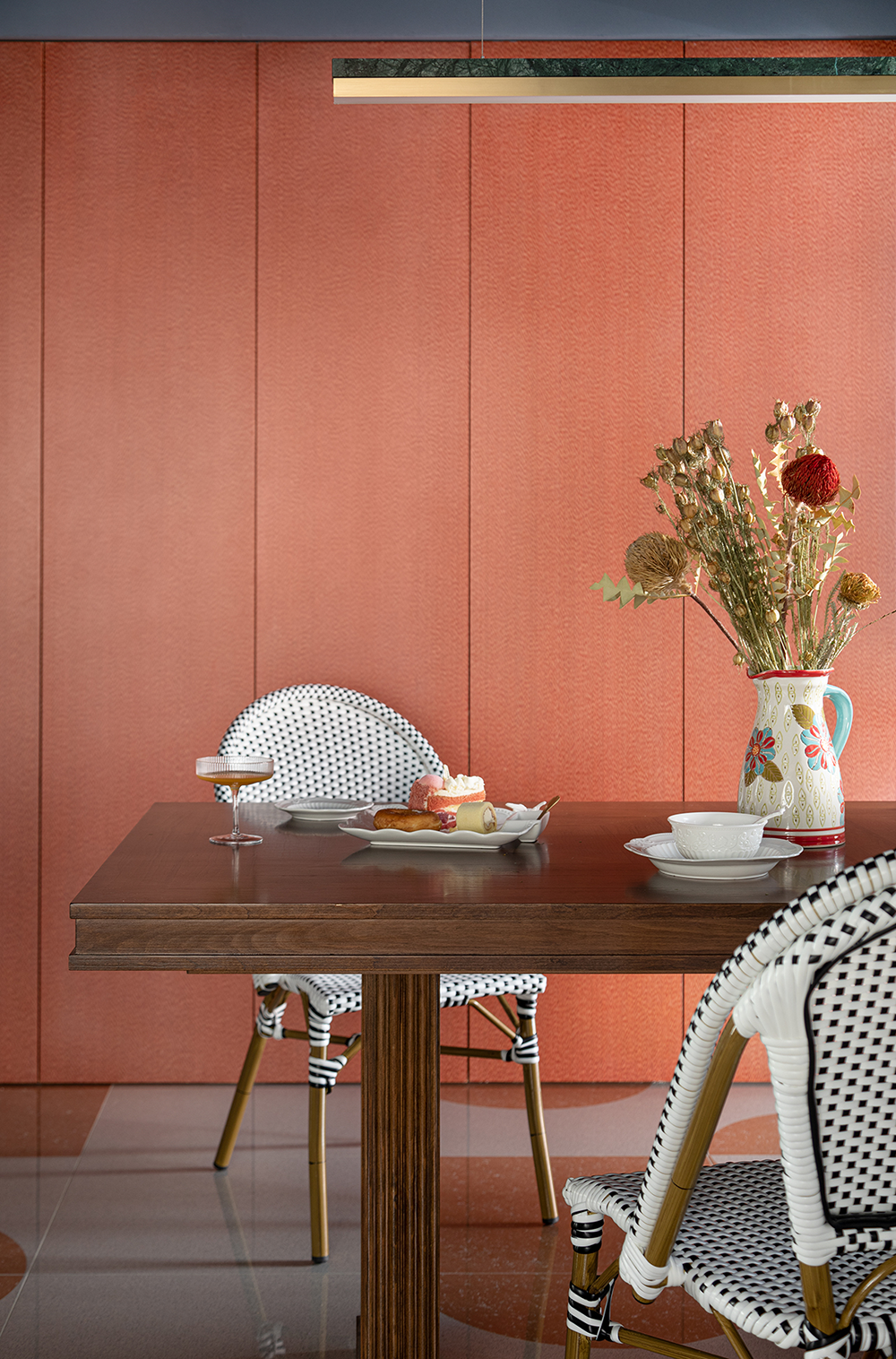 南洋复古风,151㎡家居空间的诗意探索-16