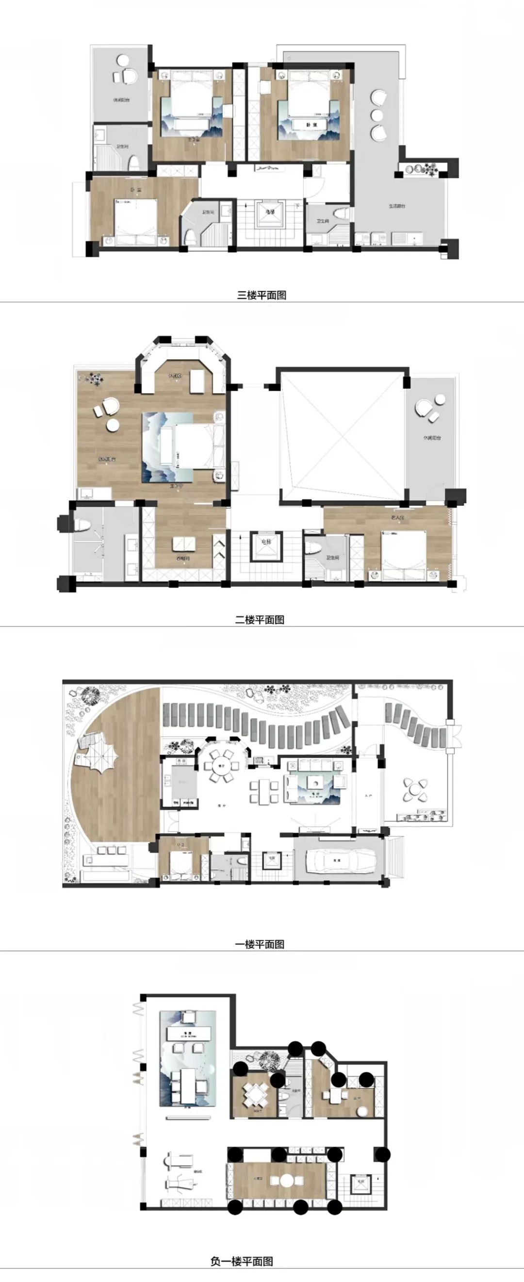 上饶清水湾别墅丨中国上饶丨点创装饰-63