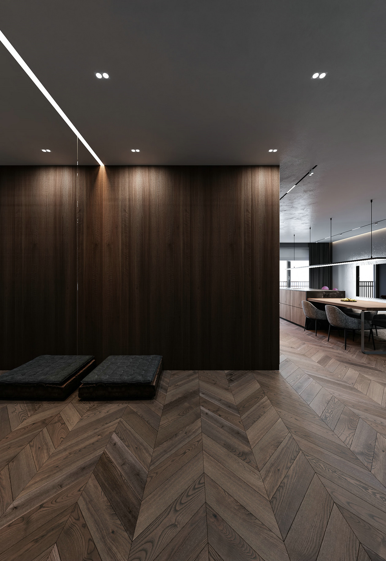 高级灰色系公寓设计-0