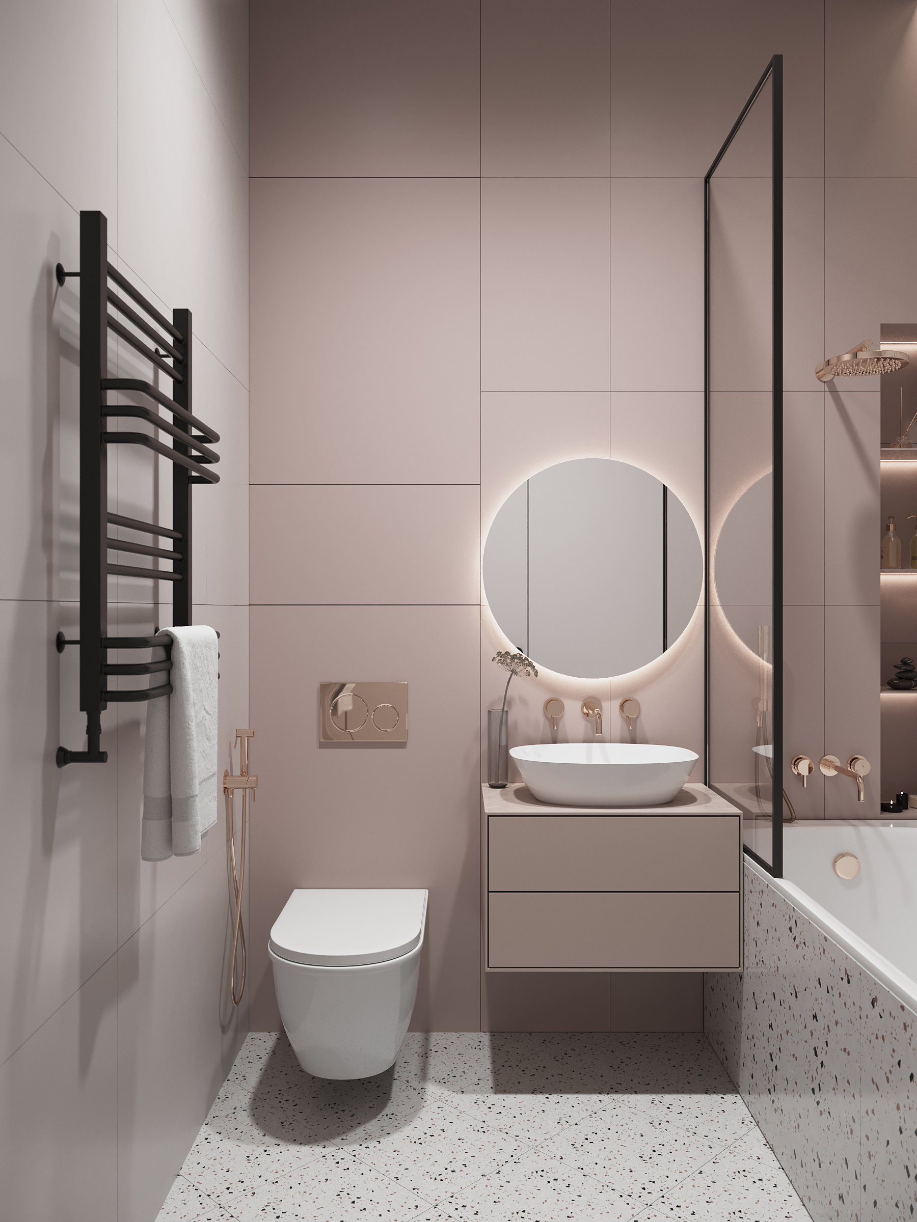 Apartment Moscow City 公寓设计项目丨俄罗斯莫斯科丨Abüro-24