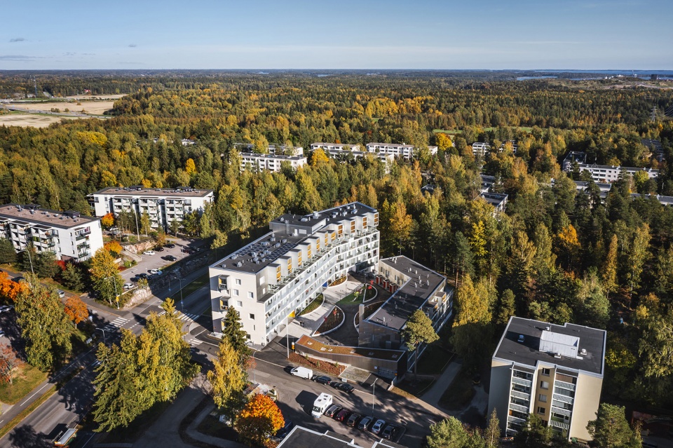 Pyhätunturintie 2 公共住宅建筑丨芬兰赫尔辛基丨Lahdelma & Mahlamäki 事务所-3