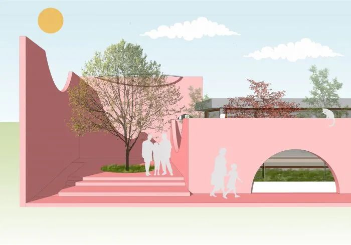 印度多层空间绿色办公室-73