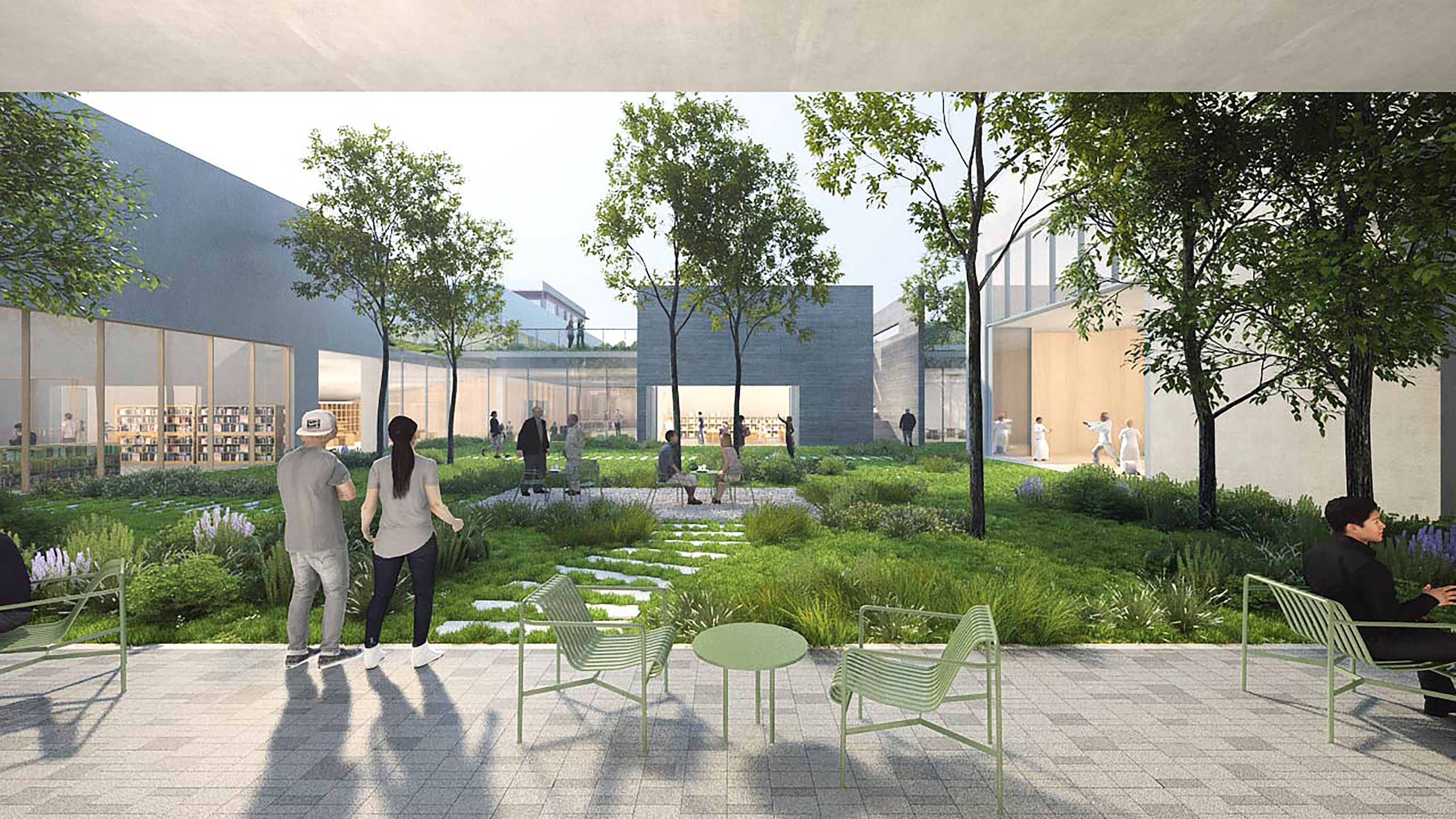 入围方案 | 重庆香炉山社区卫生服务中心及养老中心建筑丨天大设计院+梓集fabersociety-15