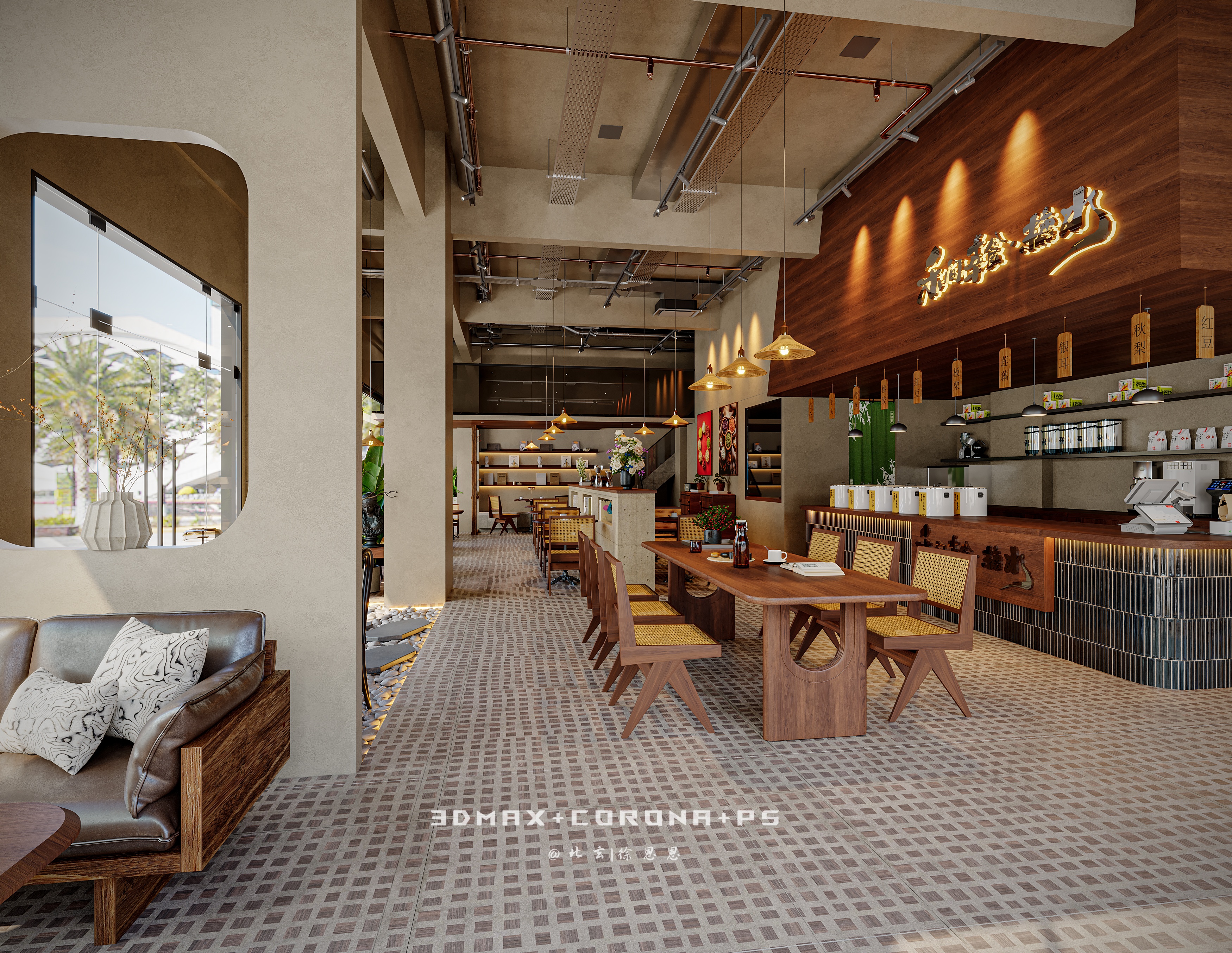 杯盏间的艺术诗行，藏在街角的温柔角落——饮品店-1