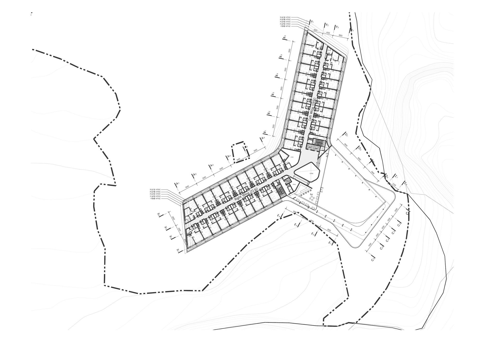 济州岛悬崖酒店丨韩国丨Soltozibin Architects-48