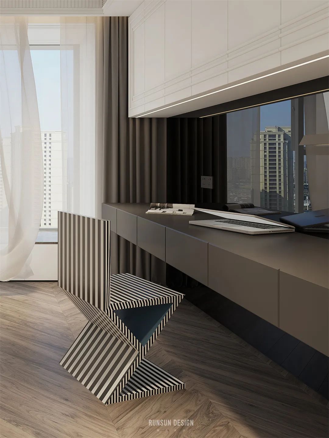 萨维利亚诺的融合之美 · 意法风格私家住宅设计丨中国温州丨朗石设计-48