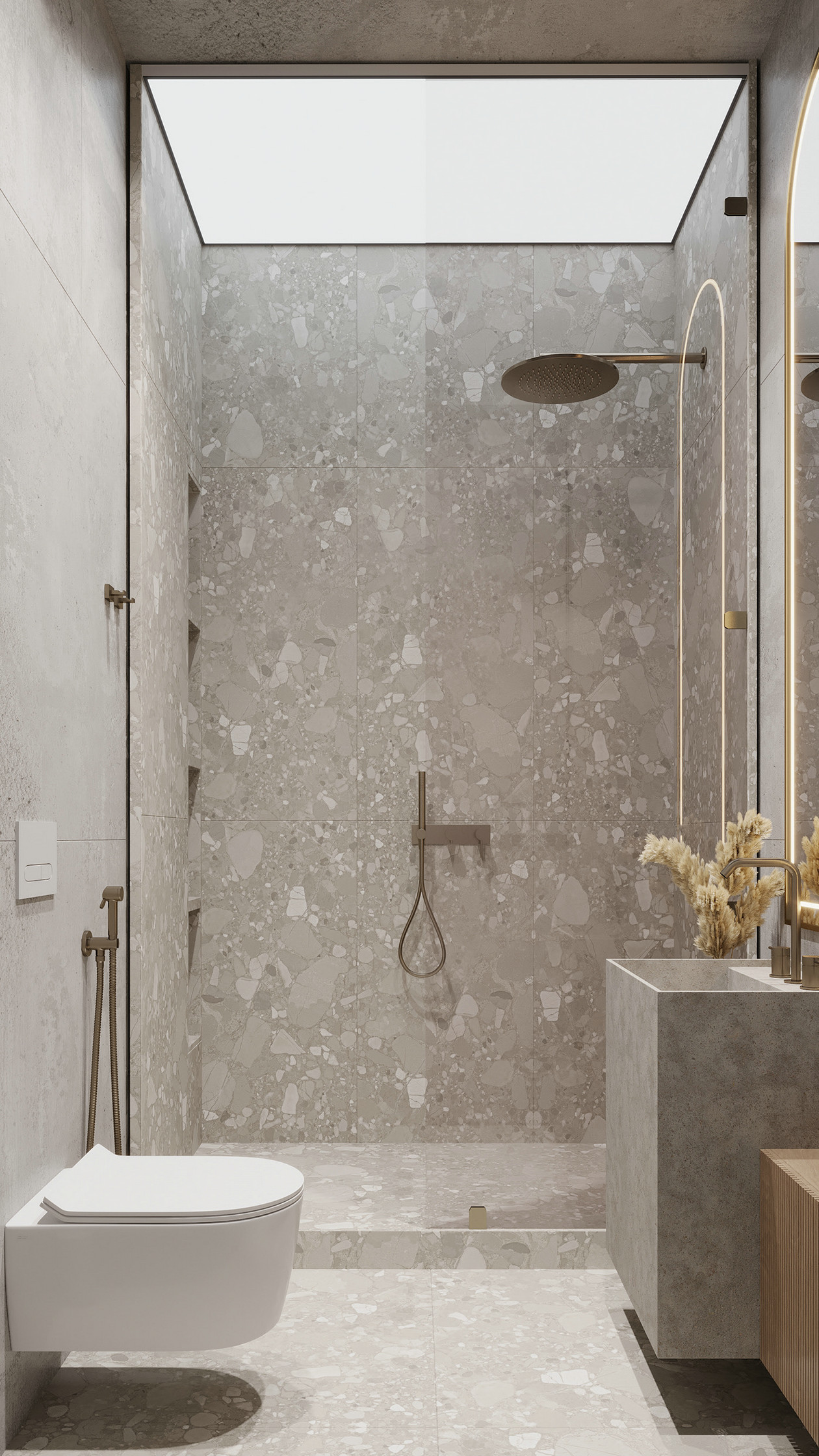 俄罗斯浅色系住宅设计-11