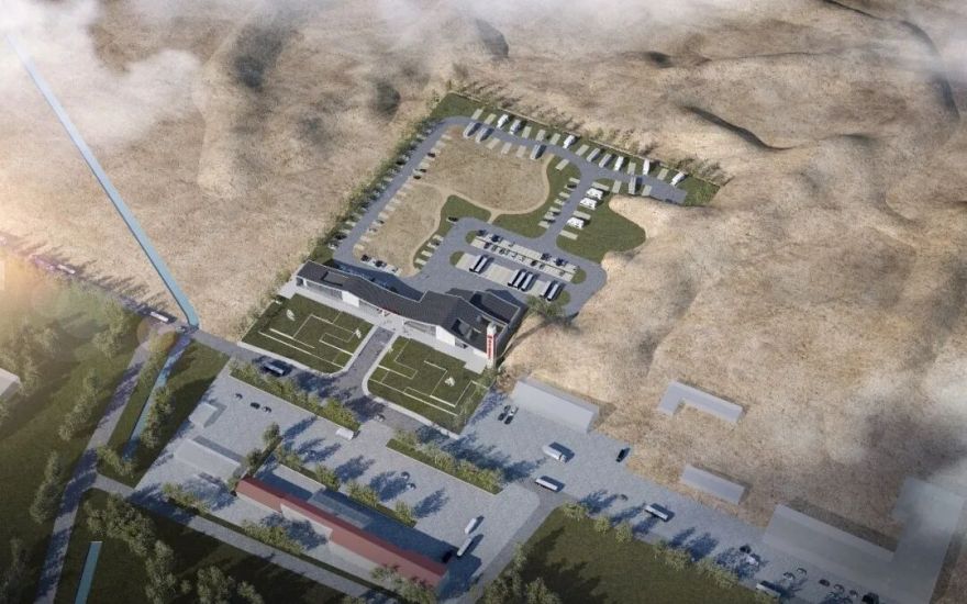 “双珠”计划丨宁波援疆•独库(康村)游客服务中心项目及康村旅游服务设施改造提升工程投入运营-11