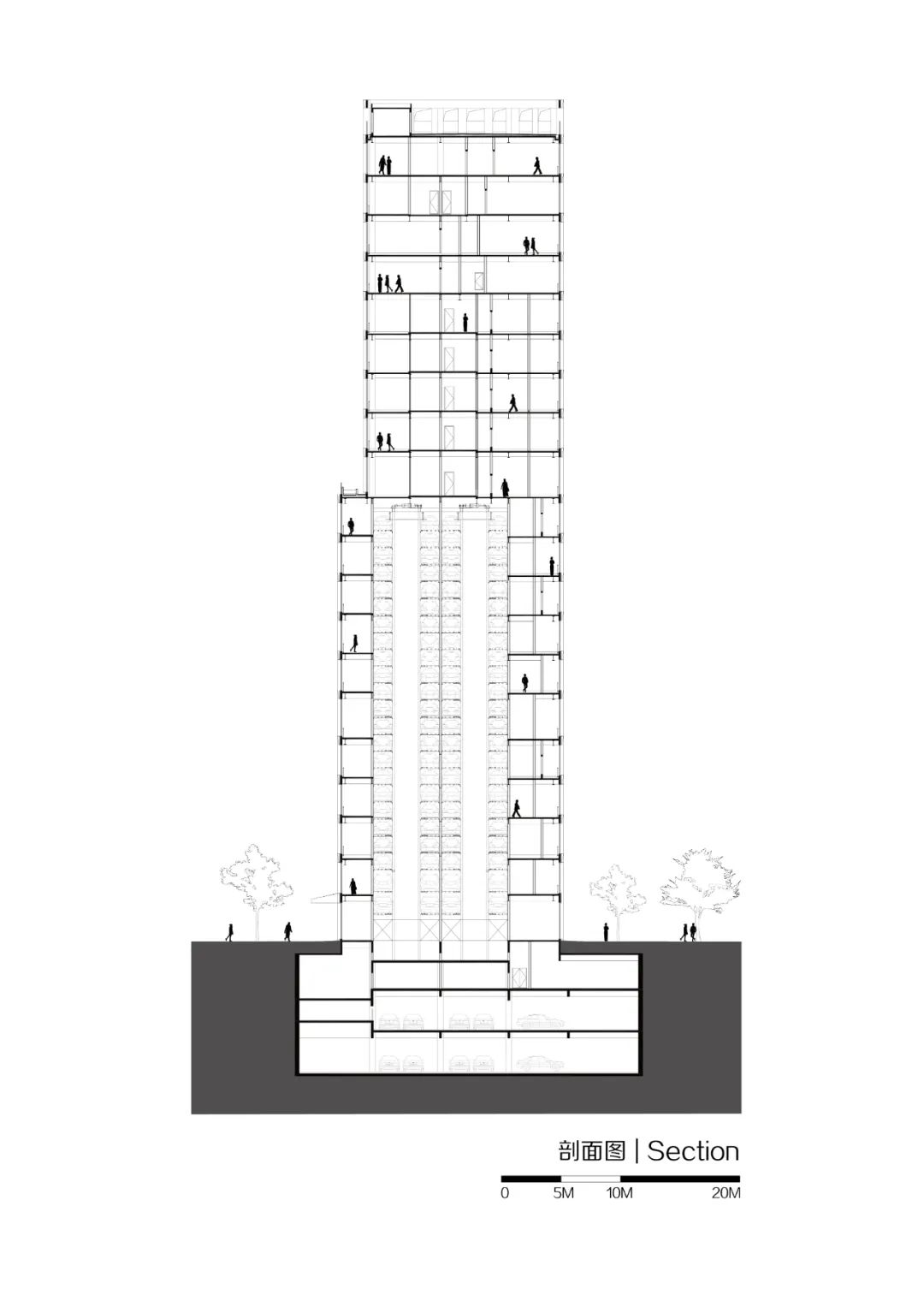 六边钻石 · 鹤鸣广宇大厦丨中国杭州丨零壹城市建筑事务所-47