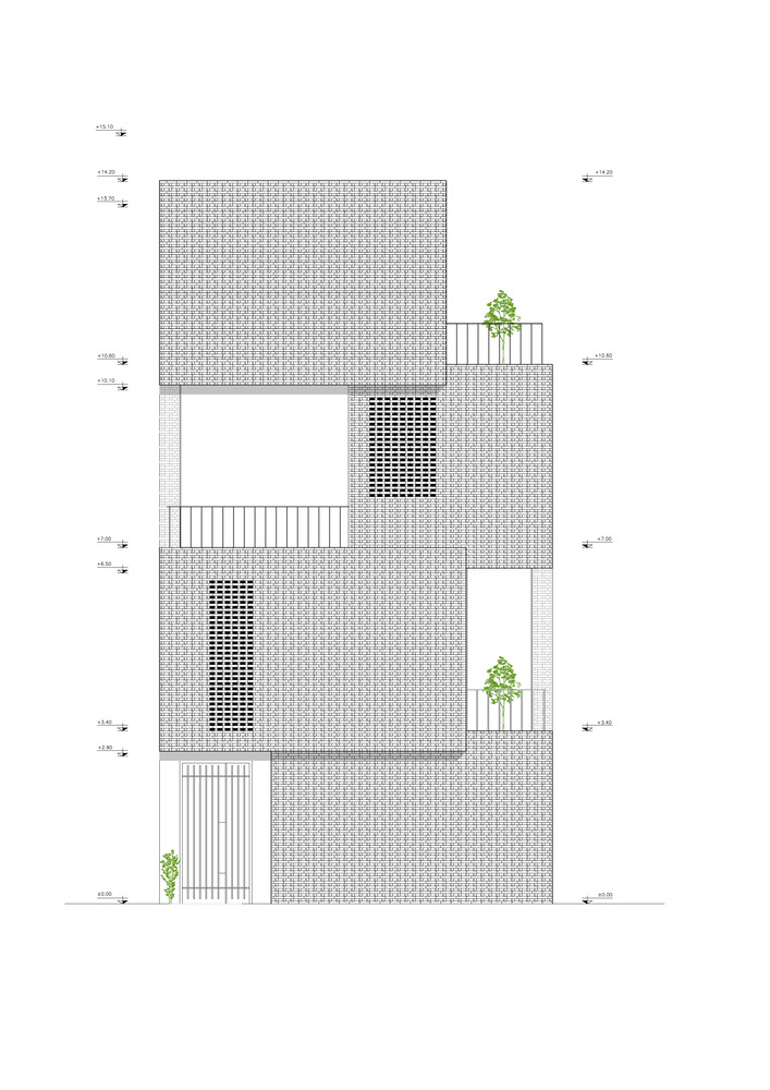 以文化为基础的内敛性红砖别墅设计（小巷之家）丨伊朗丨戈者设计-26