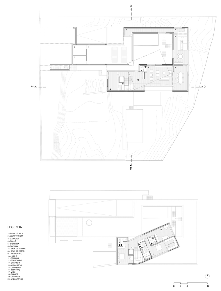 葡萄牙 RPFV House | 融入自然景观的乡村别墅-74