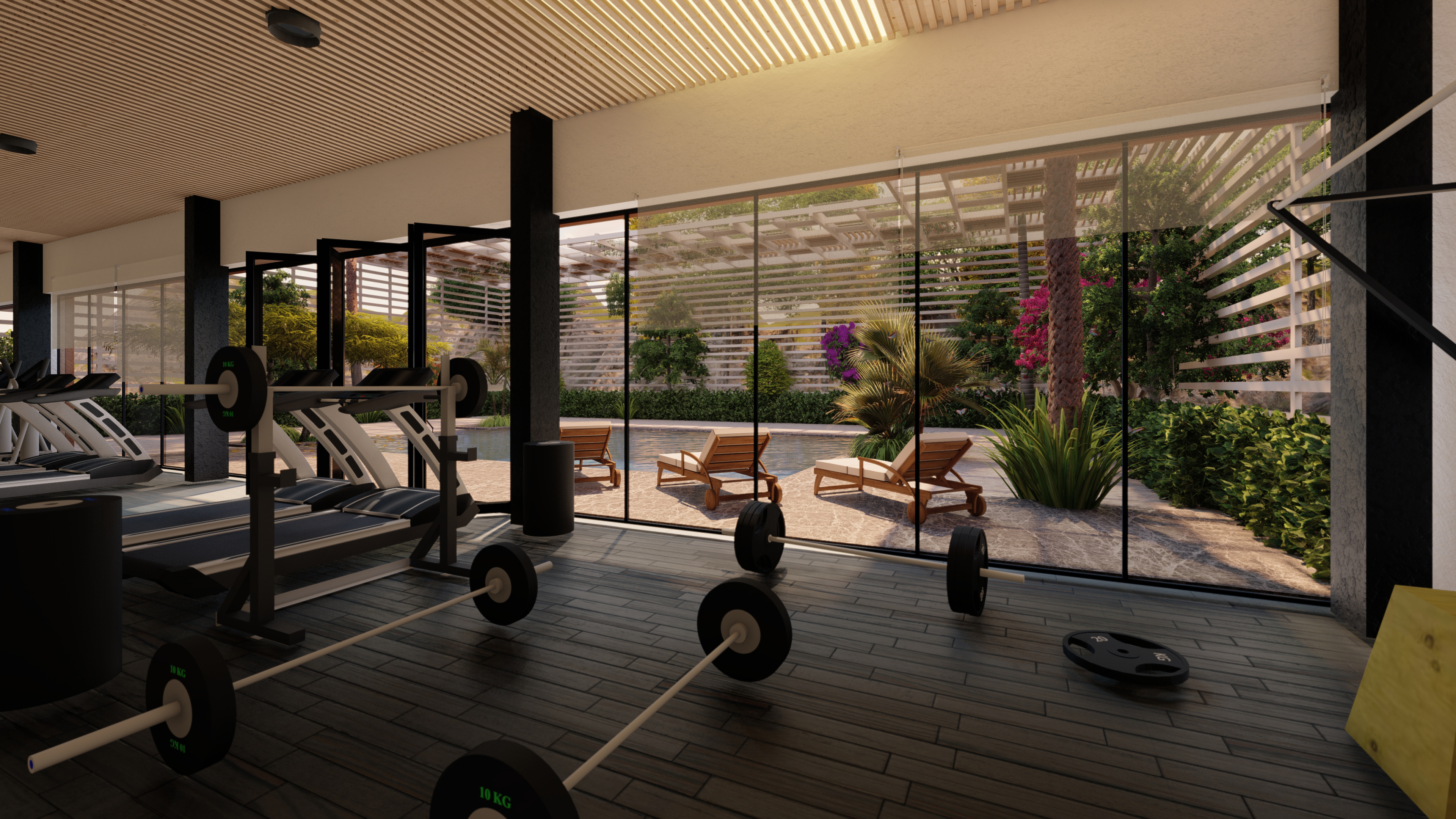 Exterior & Interior Design of S.C.A GYM & Yoga-4
