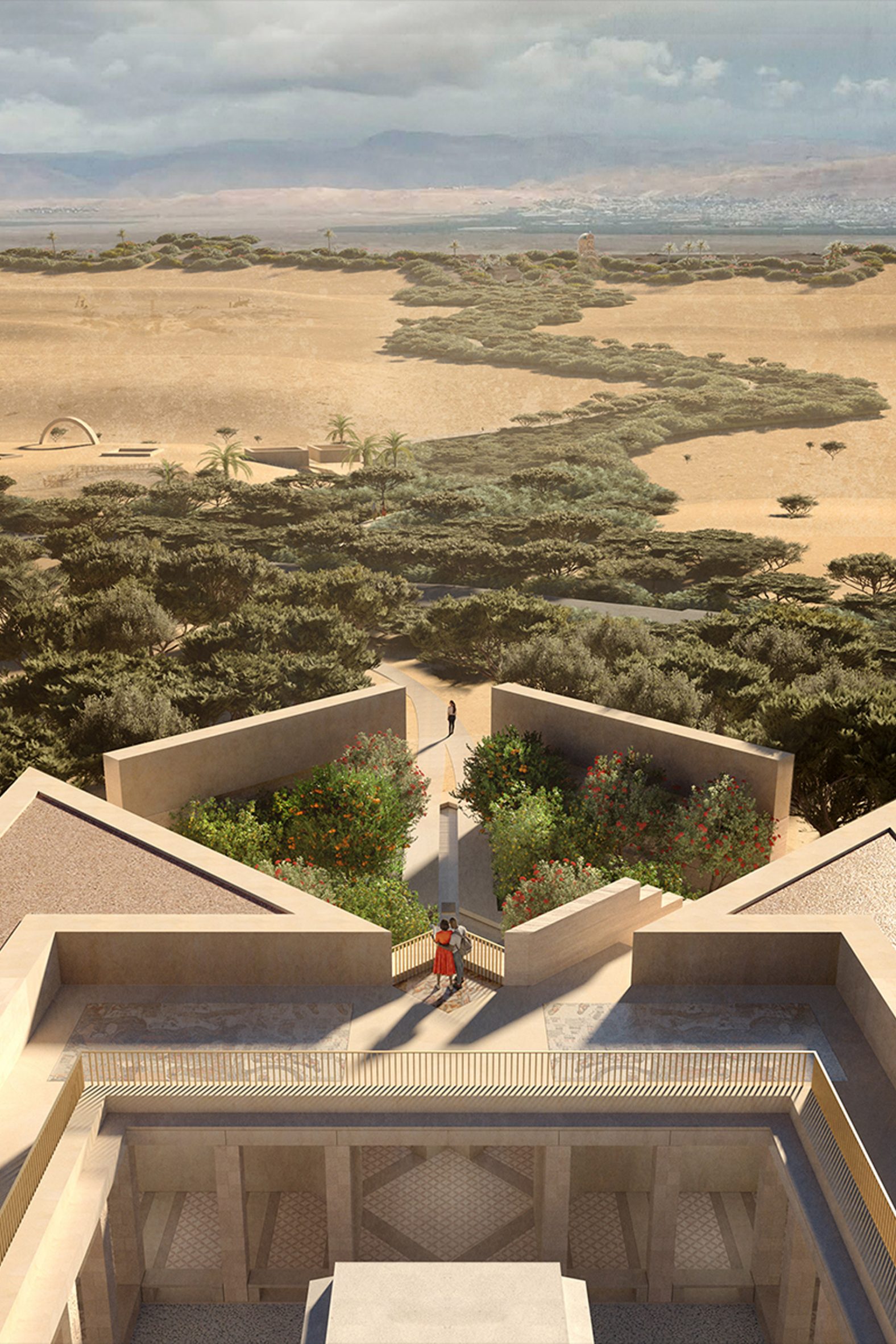 约旦耶稣洗礼博物馆丨Niall McLaughlin Architects等-4