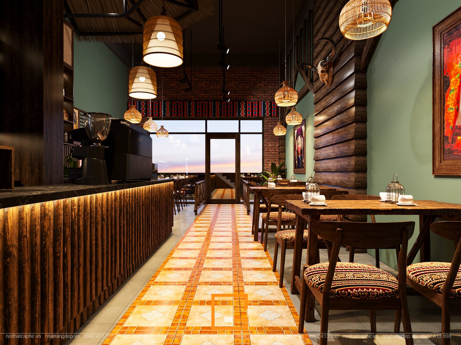 Quán Café A Bảo（A Bảo咖啡馆）丨KenDesign-25