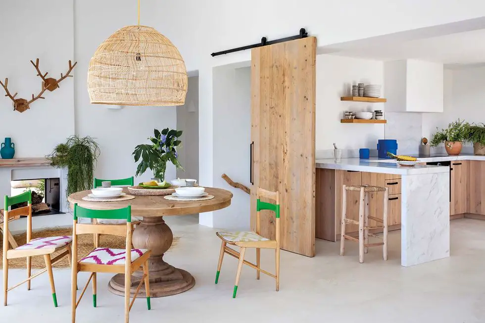 西班牙海景别墅的清新地中海风设计-1