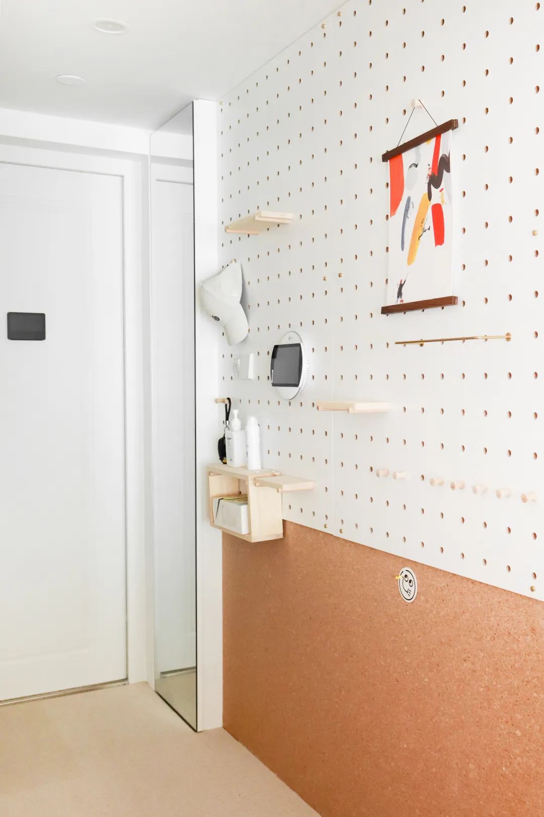 武汉98㎡奶油色家居丨中国武汉丨武汉小小空间事务所-21