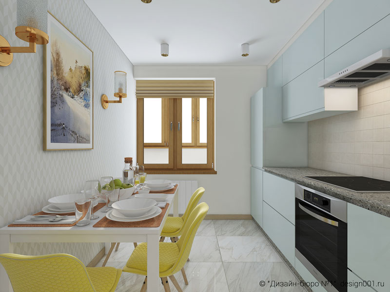 3 室 78 ㎡面板房 P  68 公寓室内设计丨俄罗斯莫斯科丨“Studio.one”室内设计工作室-16