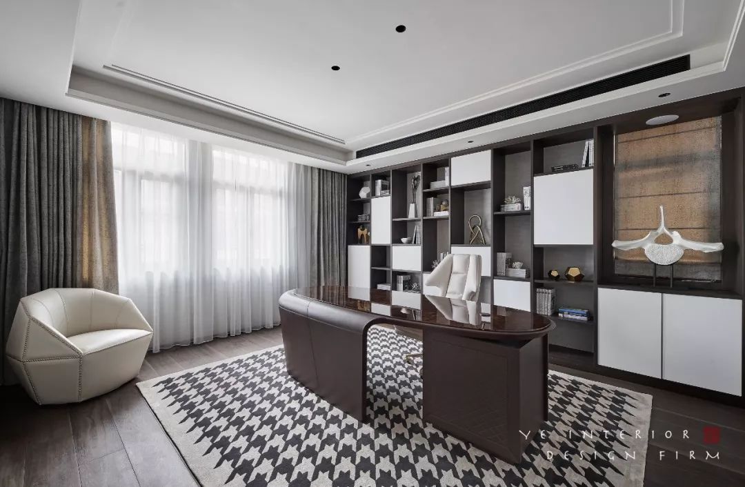 玉环滨江壹号别墅,演绎意式轻奢与现代极简的优雅空间-61